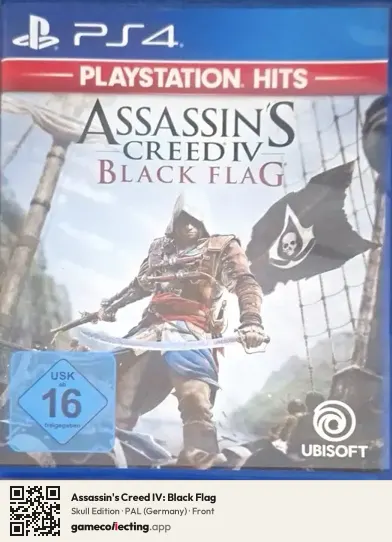 Assassin's Creed IV: Black Flag PlayStation 4, Germany box front