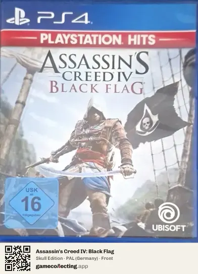 Assassin's Creed IV: Black Flag PlayStation 4, Germany box front