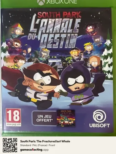 South Park: The Fractured but Whole Xbox One, France box front