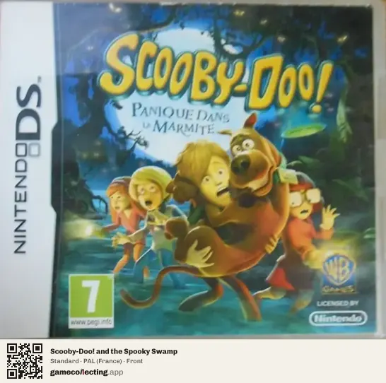 Scooby-Doo! and the Spooky Swamp Nintendo DS, France box front