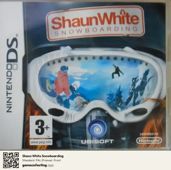 Shaun White Snowboarding Nintendo DS, France box front