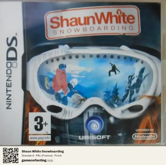 Shaun White Snowboarding Nintendo DS, France box front