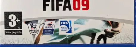 FIFA 09, the PEGI square on its front