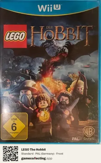 LEGO The Hobbit Nintendo Wii U, Germany box front