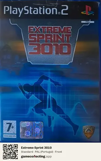 Extreme Sprint 3010 PlayStation 2, Portugal box front