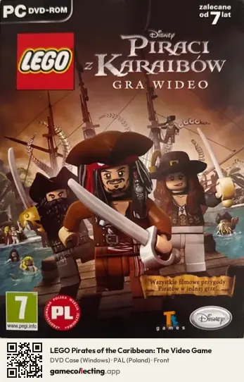 LEGO Pirates of the Caribbean: The Video Game Computer, Poland box front