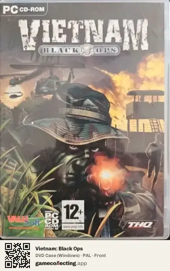Vietnam: Black Ops Computer, PAL box front