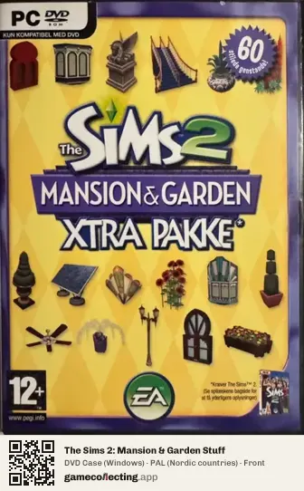 The Sims 2: Mansion & Garden Stuff Computer, Nordic countries box front