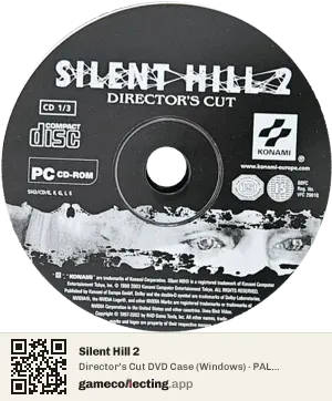 Silent Hill 2 Computer, PAL disc
