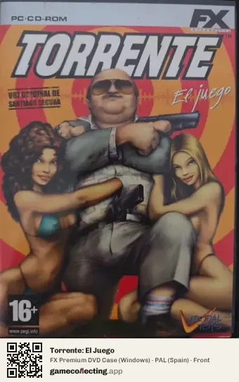 Torrente: El Juego Computer, Spain box front