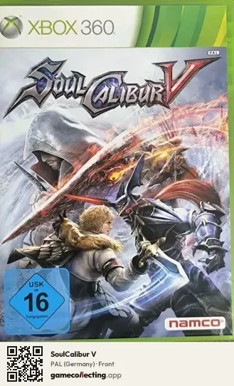 SoulCalibur V Xbox 360, Germany box front