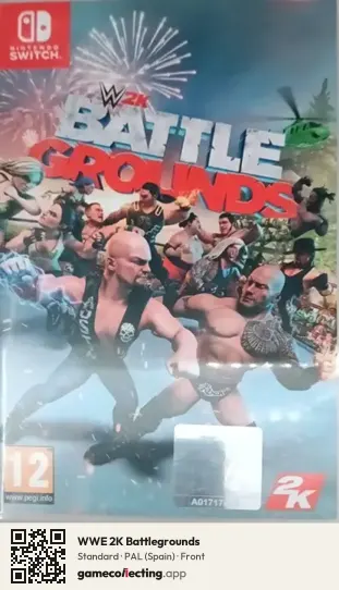 WWE 2K Battlegrounds Nintendo Switch, Spain box front