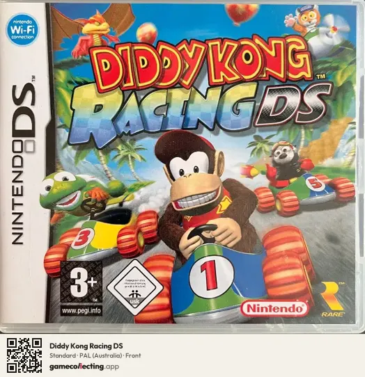Diddy Kong Racing DS Nintendo DS, Australia box front