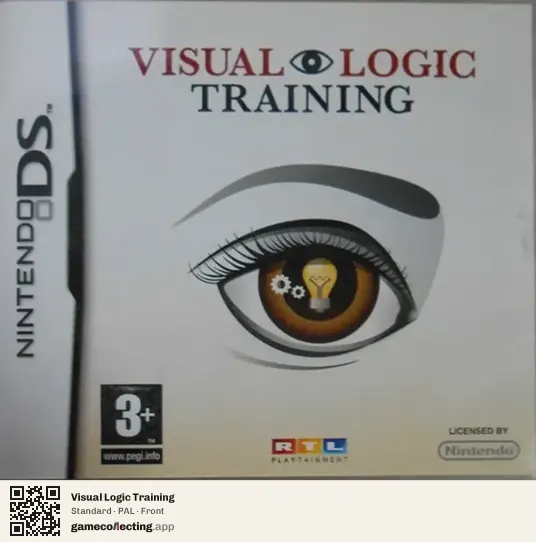 Visual Logic Training Nintendo DS, PAL box front