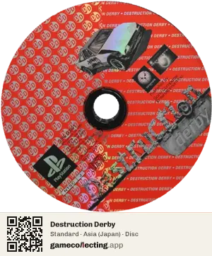 Destruction Derby PlayStation, Asia disc