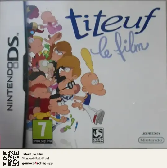 Titeuf: Le Film Nintendo DS, PAL box front