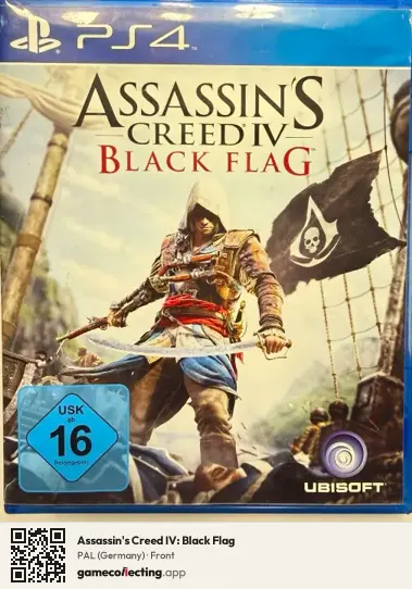 Assassin's Creed IV: Black Flag PlayStation 4, Germany box front