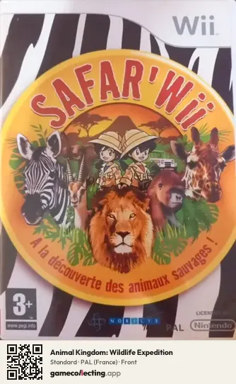Animal Kingdom: Wildlife Expedition Nintendo Wii, France box front