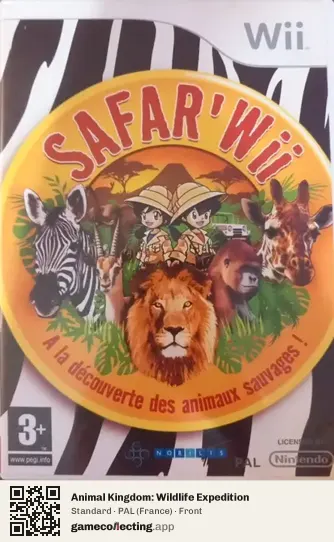 Animal Kingdom: Wildlife Expedition Nintendo Wii, France box front