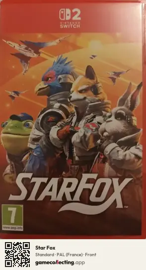 Star Fox Nintendo Switch 2, France box front