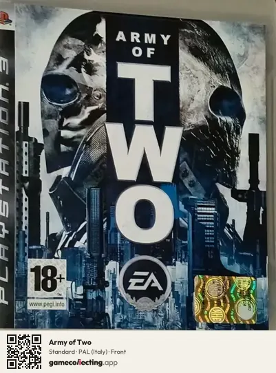 Army of Two PlayStation 3, Italy box front