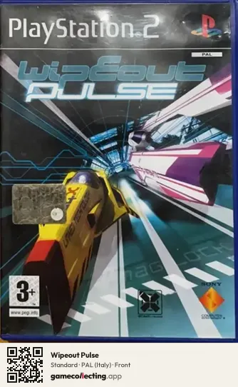 Wipeout Pulse PlayStation 2, Italy box front