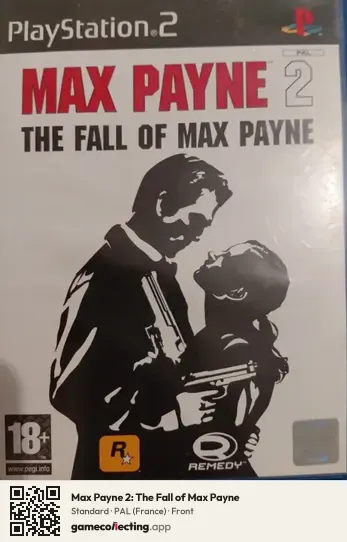 Max Payne 2: The Fall of Max Payne PlayStation 2, France box front