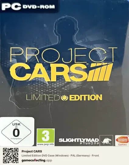 Project CARS Computer, Germany box front