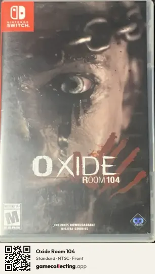Oxide Room 104 Nintendo Switch, NTSC box front