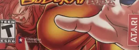 Dragon Ball Z: Budokai, the ESRB box on its front