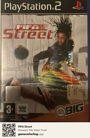 FIFA Street PlayStation 2, Italy box front