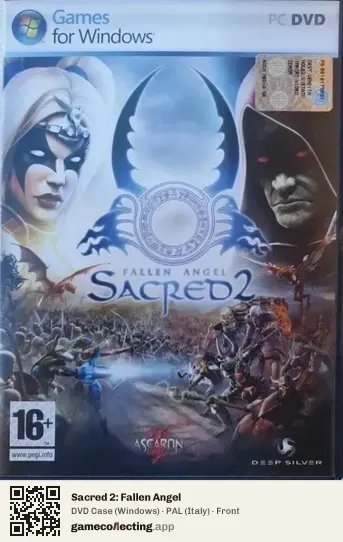 Sacred 2: Fallen Angel Computer, Italy box front