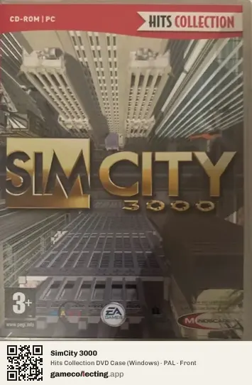 SimCity 3000 Computer, PAL box front