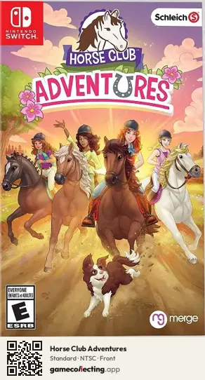 Horse Club Adventures Nintendo Switch, NTSC box front