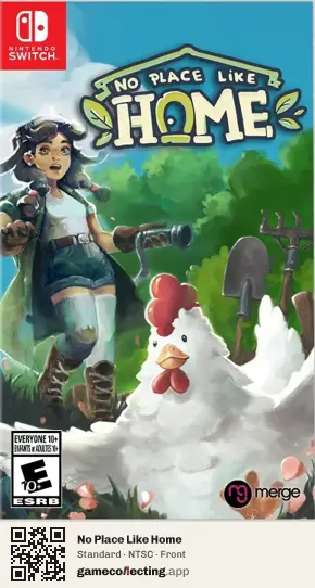 No Place Like Home Nintendo Switch, NTSC box front