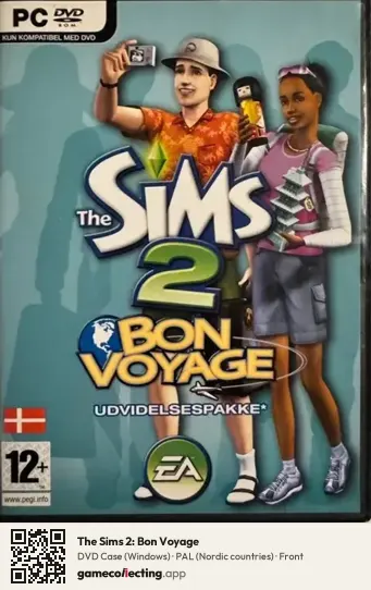 The Sims 2: Bon Voyage Computer, Nordic countries box front