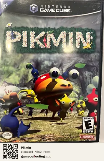 Pikmin Nintendo GameCube, NTSC box front