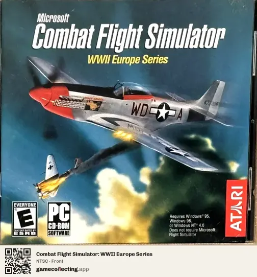 Combat Flight Simulator: WWII Europe Series Computer, NTSC box front