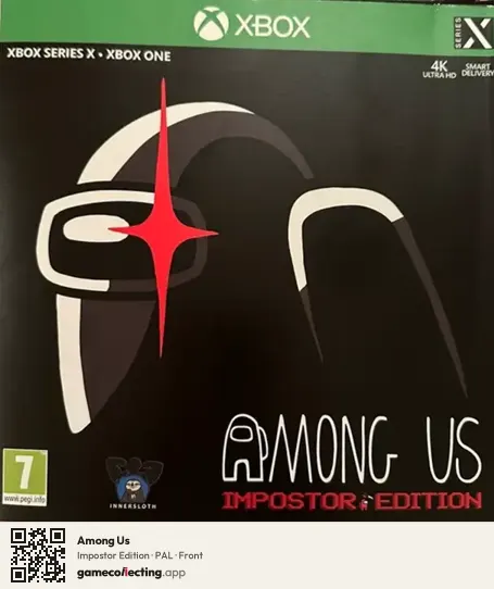 Among Us Xbox One, PAL box front