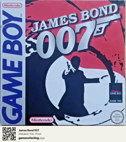 James Bond 007 Game Boy, PAL box front