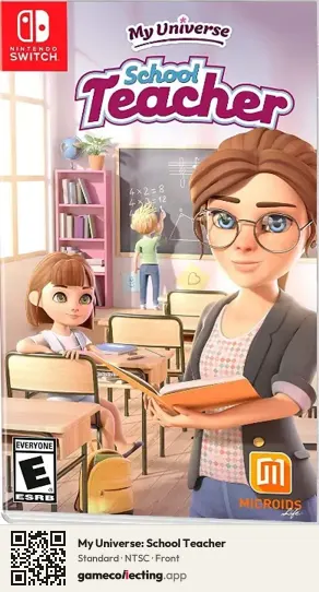 My Universe: School Teacher Nintendo Switch, NTSC box front