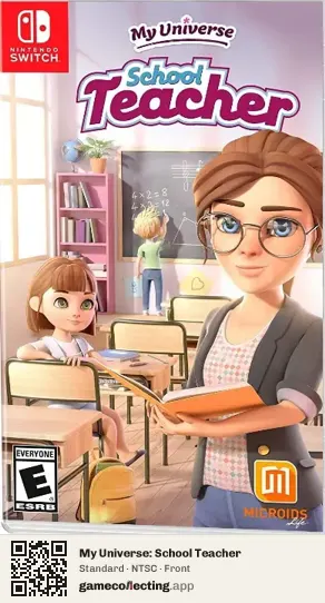 My Universe: School Teacher Nintendo Switch, NTSC box front