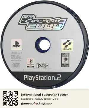 International Superstar Soccer PlayStation 2, Asia disc