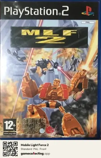 Mobile Light Force 2 PlayStation 2, PAL box front
