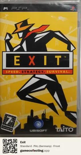Exit PlayStation Portable, Germany box front