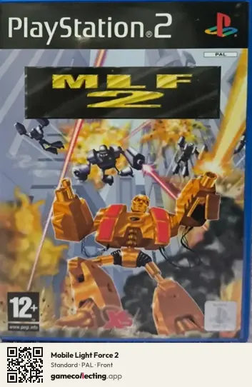 Mobile Light Force 2 PlayStation 2, PAL box front