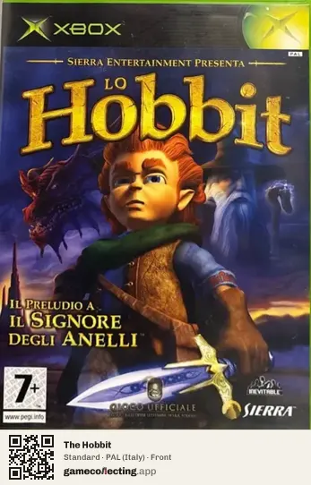 The Hobbit Xbox, Italy box front