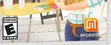 My Universe: Interior Designer, the ESRB box on its front