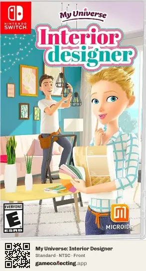 My Universe: Interior Designer Nintendo Switch, NTSC box front