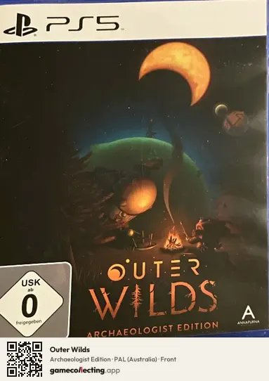 Outer Wilds PlayStation 5, Australia box front